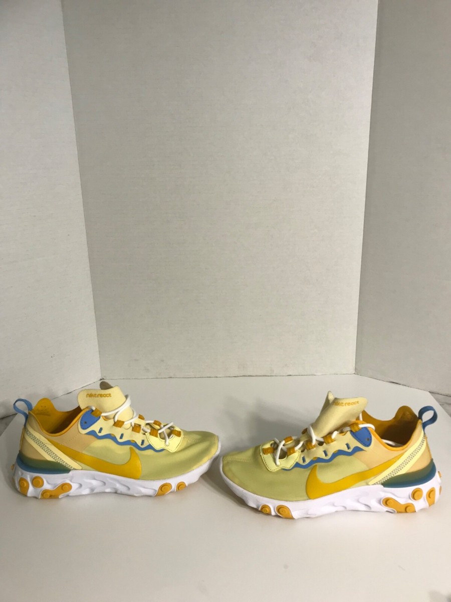 nike react element 55 women's yellow