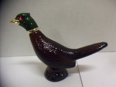 Vintage Avon Ring Neck Pheasant Bottle Empty No Chips Or Cracks Was A Oland Afte