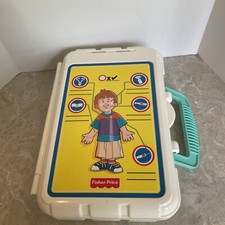 Fisher Price Medical Doctor Kit Pretend Play Toy Set 1997 Preschool 5 Pieces