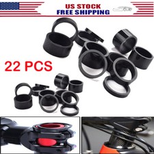 22x MTB Stem Washers 3K Carbon Fiber Headset Spacer 1-1/8" Threadless 2-20mm NEW