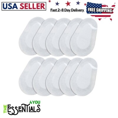 10Pcs Eye Care Dressing Sterile Pads 3.5''x2.8'' Medical Wound Healing Patches Kit
