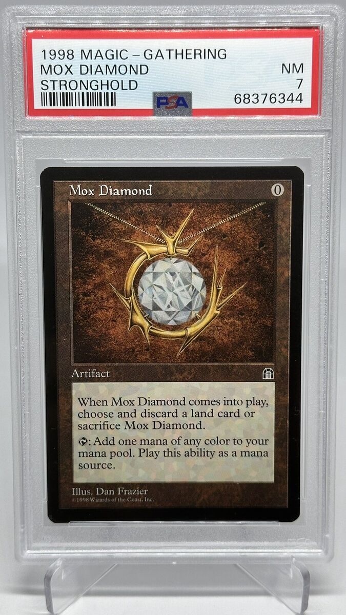MTG mox diamond モックスダイアモンド PSA7 NM - マジック:ザ MTG mox diamond モックスダイアモンド PSA7 NM - マジック:ザ