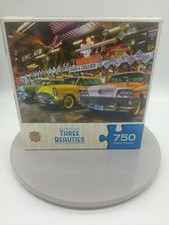 MasterPieces Three Beauties Classic Cars 750 Pc Puzzle 100 Complete