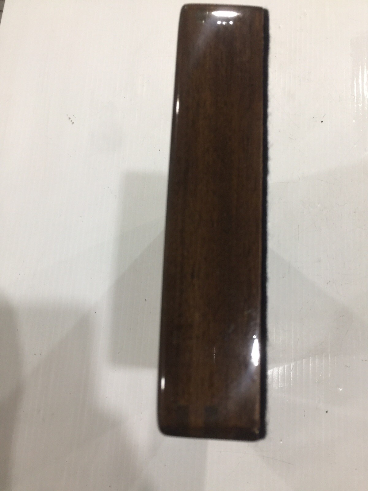 1986 Rolls Royce Silver Spur Console Leather And Woodgrain Tray