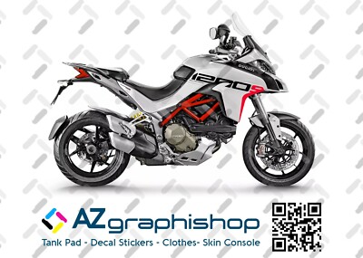 Sticker set hull Ducati Multistrada 1200 S Grand Tour style FS-MULTI-1200-S W