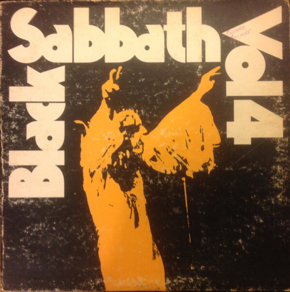 Black Sabbath Vol. 4 レコード Black Sabbath - Black Sabbath Vol 4 - Warner Bros. Records