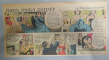 (49) Big Ben Bolt Sunday Pages by John Cullen Murphy 1960 Size: 7.5 x 15 inch