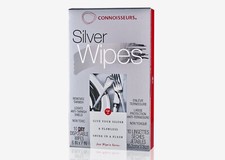 Disposable Silver Cleaning Wipes 10-count