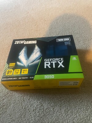 Zotac Gaming RTX 3050 8gb box only | eBay
