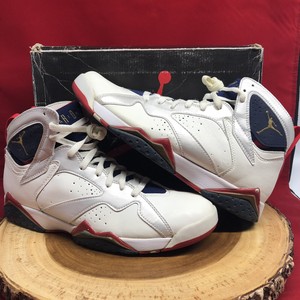 1992 OG Vintage Nike Air Jordan Olympic VII 7 Size 11.5 130157-110 BRED XI VIII | eBay