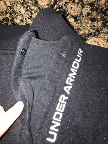 Pile donna UA RECOVERY Under Armour collo avvolgente piccolo nero - Foto 7 di 10
