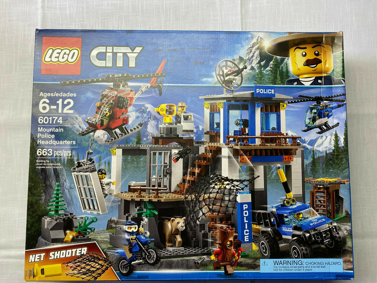 NEW SEALED LEGO City Set 60174 - Mountain Police Headquarters eBay