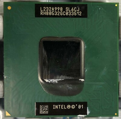 Intel Pentium 4M Mobile Processor Socket 478 SL6CJ 512/400/1.8 GHz  Northwood