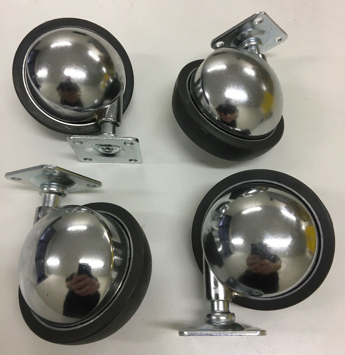 Furniture Metal Ball Castor with Polyurethane Tyre Caford