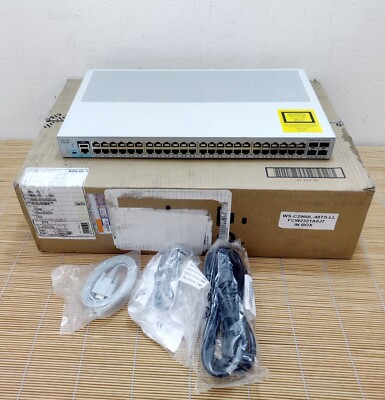 Cisco WS-C2960L-48TS-LL Catalyst 2960L 48 c GigE 4 x 1G SFP LAN Lite in Box