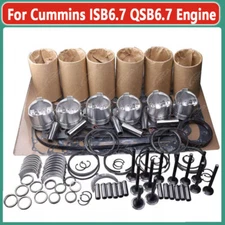 Fits For Cummins ISB6.7 QSB6.7 Engine Overhaul Rebuild Kit 