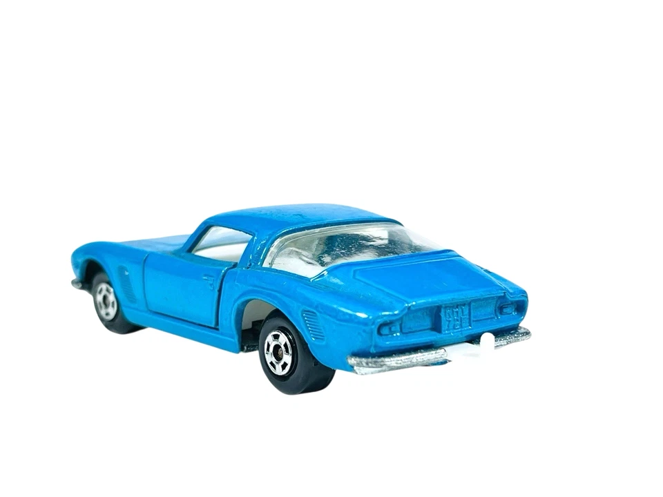 Matchbox Lesney Superfast MB14 Светло-синий ISO Grifo с Редкой Коробкой в Стиле F2 - Изображение 3 из 4