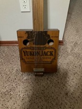 4 String Acoustic Electric Cigar Box Guitar