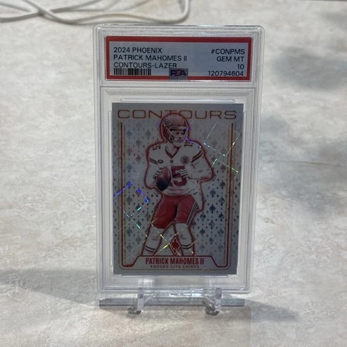 2024 Panini Phoenix - Contours Patrick Mahomes II #CON-PMS Lazer. PSA 10