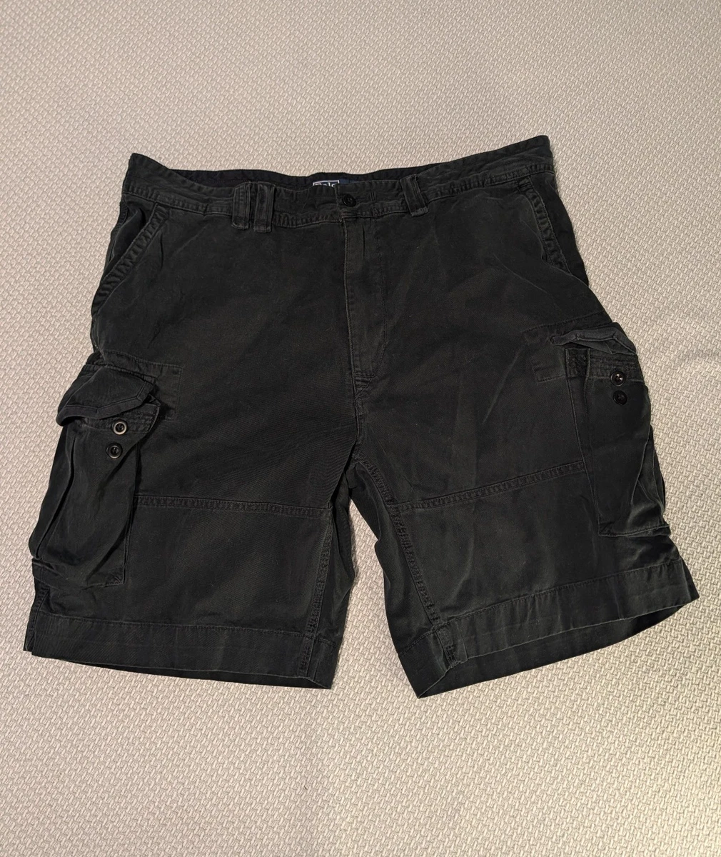 Polo Ralph Lauren Cotton Black Shorts for Men for sale | eBay