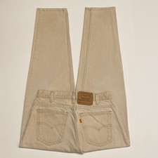 VINTAGE LEVI  S 550 ORANGE TAB RELAXED FIT TAPERED LEG JEANS 30X30 