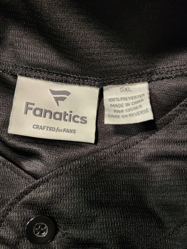 Camiseta deportiva con botones de manga corta para hombre San Francisco Giants 5XL Fanatics XXXXXL Foto 4 de 4