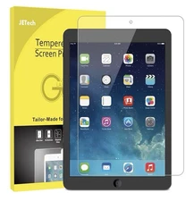 JETech Screen Protector Tempered Glass, NEW! For iPad