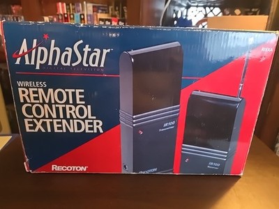 Vintage 1996 Recitin AlphaStar IR100 Wireless Remote Control Extender - Tested &