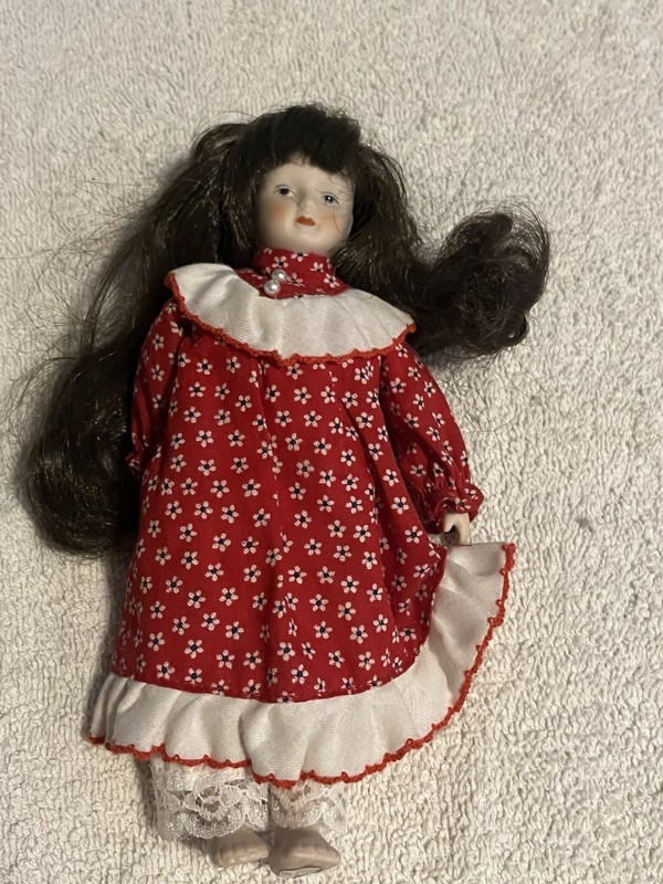 Haunted Paranormal 7" Gorham ?  Doll -Suzy Q  Positive Energy Talisman protect