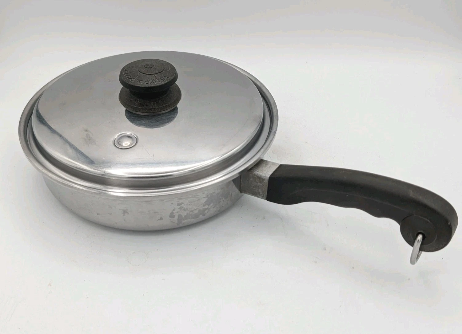 Saladmaster Skillet Frying Pan 9in With Vapo Lid Stainless Steel