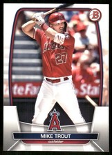 Mike Trout 2023 Bowman #89 Los Angeles Angels MLB READ FREE SHIP AutographDen