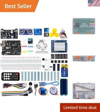 UNO Project Super Starter Kit with Tutorial and UNO R3 Board Compatible with ...