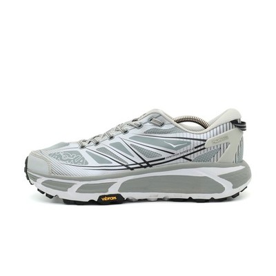 Hoka One Herren Mafate Speed 2 Sneaker Grau Mesh Atmungsaktiv Laufschuhe EU 44