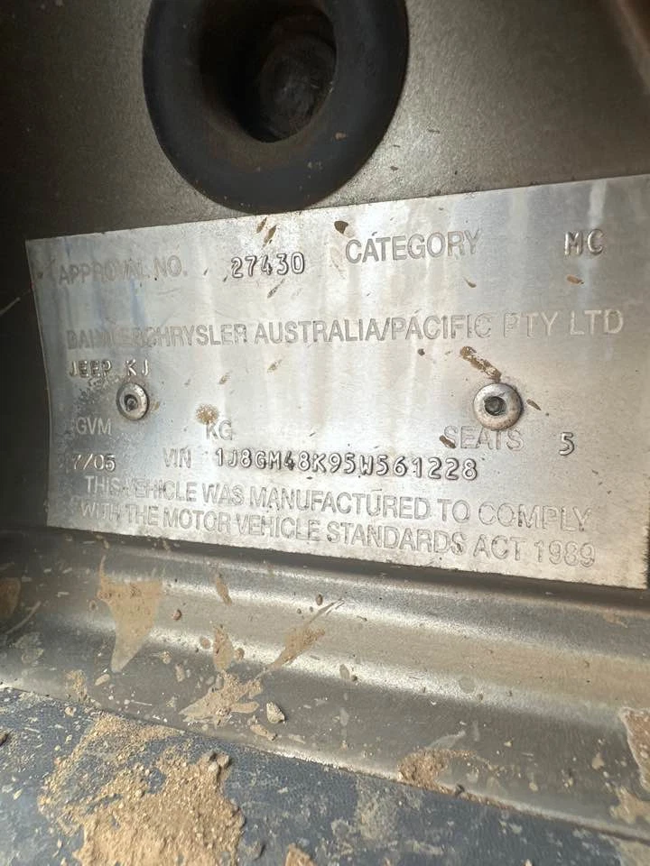 2005 Jeep Cherokee KJ A/C Condenser 02-07 Liberty Replacement Part #B656 - image 2 of 4