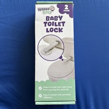 Toilet Lid Locks Baby Proof 2-Pack Child Safety By Wappa Baby