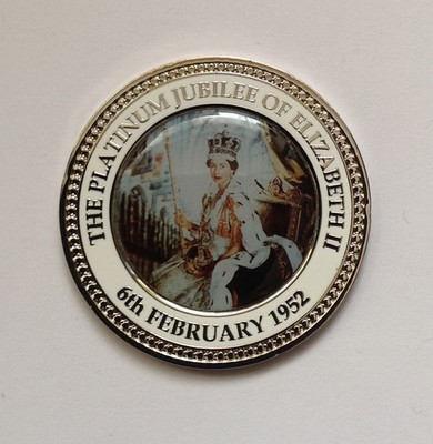 Queen Elizabeth Platinum Jubilee Commeorative Challenge Coin