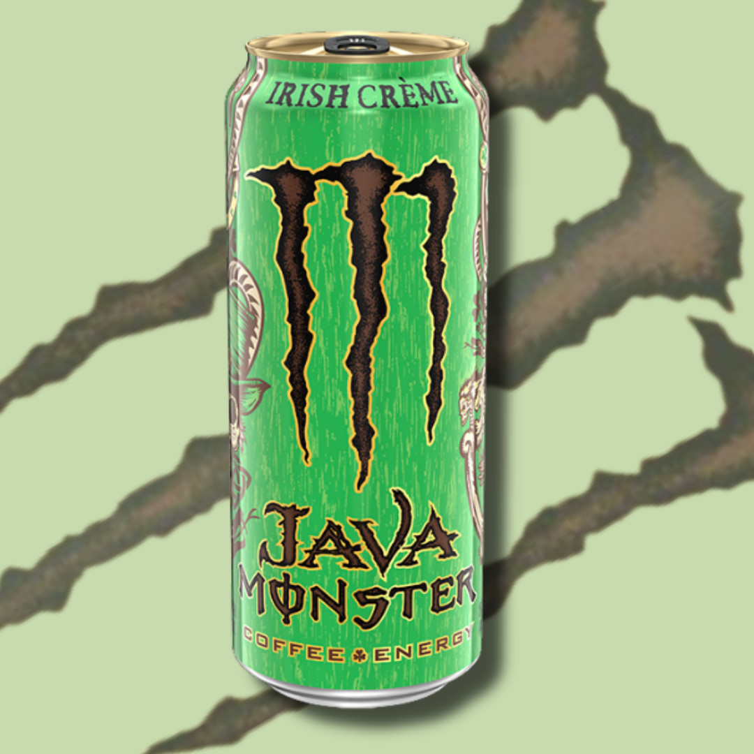 Monster Energy Java Irish Cream - Bebida energética con aroma a café y cafeína, 444