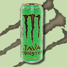 Monster Energy Java Irish Cream - Coffee Flavoured & Caffeine Energy Drink, 444