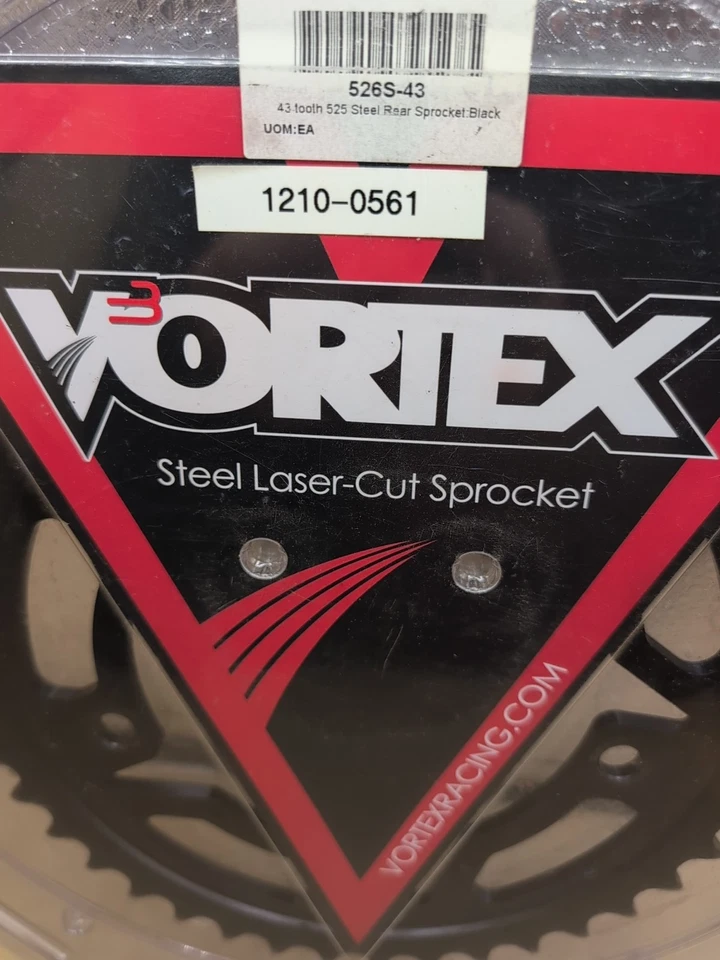 Piñón láser corte acero Ducati 996/998 Vortex 43 dientes 525 Foto 3 de 4