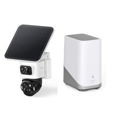 Camera eufyCam S4 & HomeBase S380 Bundle Solar Security Camera Wireless Outdoor