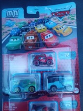 Mini Racers Disney Pixar Cars 3 Pack Diecast