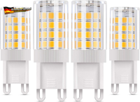 Vicloon G9 LED Lampe Warmweiß 3000K, 5W Ersetzt 50W Halogenlampen Warmweiß 3000K