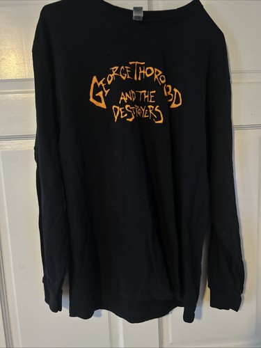 Thorogood, Vintage George Thorogood Bad to the Bone Long Sleeve L Band T Shirt