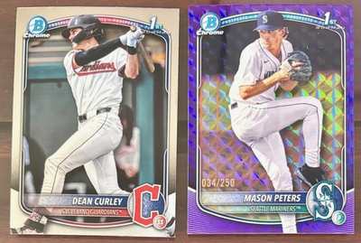 #ad #ad 2025 Bowman Chrome DRAFT #BDC1 200 MOJOs SERIALS: U Pick 50 Cent Shipping $7.99