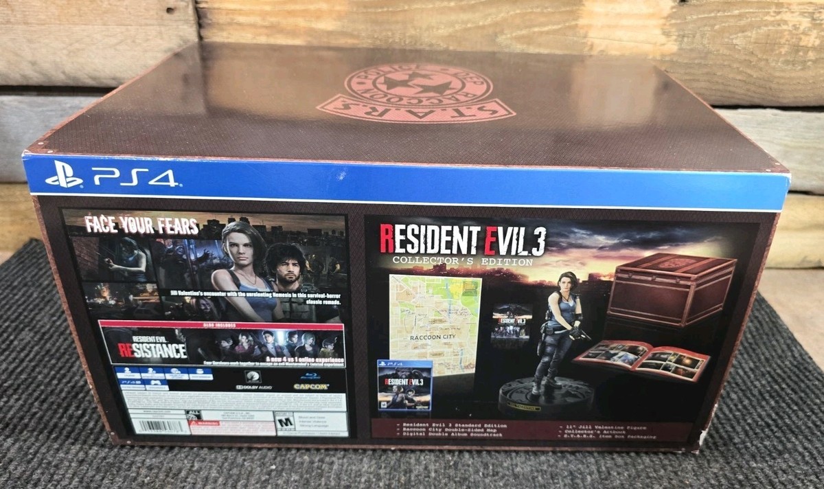 Resident Evil 3: Collector's Edition (PlayStation 4, 2020) for