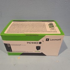 Genuine Lexmark 71C1HK0 Black High Yield Toner Cartridge - Factory Sealed