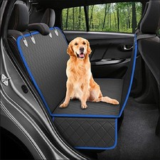Dog Car Seat Cover View Mesh Pet Carrier Hammock Safety Protector Car Rear Back