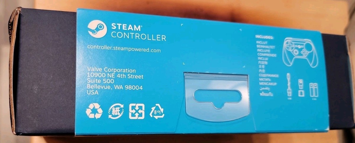 Valve V000937-00 Steam Controller - Black for sale online | eBay