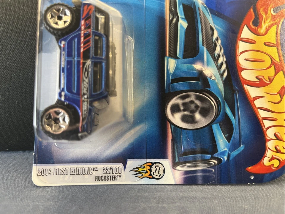 HOT WHEELS 2004 FIRST EDITIONS 23/100 ROCKSTER DIECAST 1:64 MATTEL 2003 NEW - Image 4 of 4