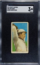 1910 T2026 RED AMES HANDS ABOVE HEAD NEW YORK GIANTS SWEET CAPORAL 350 SGC 3